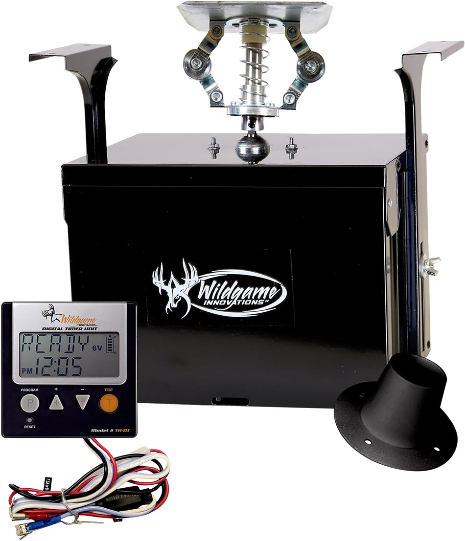 Wildgame Innovations WGIPU0032 Evolution Digital Feeder Kit 6 Programs 1-30 Second Duration Black