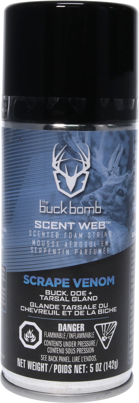 Buck Bomb HSBBSWSCRPVEN Scrape Venom Deer Attractant Aerosol 5oz