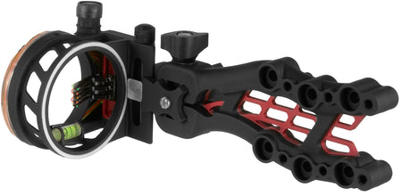 TruGlo TG7415B 5-Pin Carbon Hybrid Archery Bow Sight Standard Adjustment Black