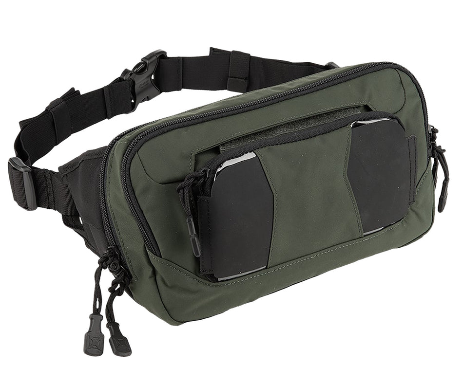 Vertx VTX5228RDGN SOCP Tactical Fanny Pack Rudder Green Mesh Pockets 17 Inch
