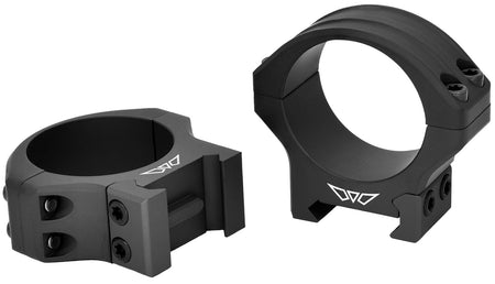 Warne 8520M HyperLite Matte Black MagnaFusion Alloy 34mm Low Scope Rings Maxima/Weaver/Picatinny