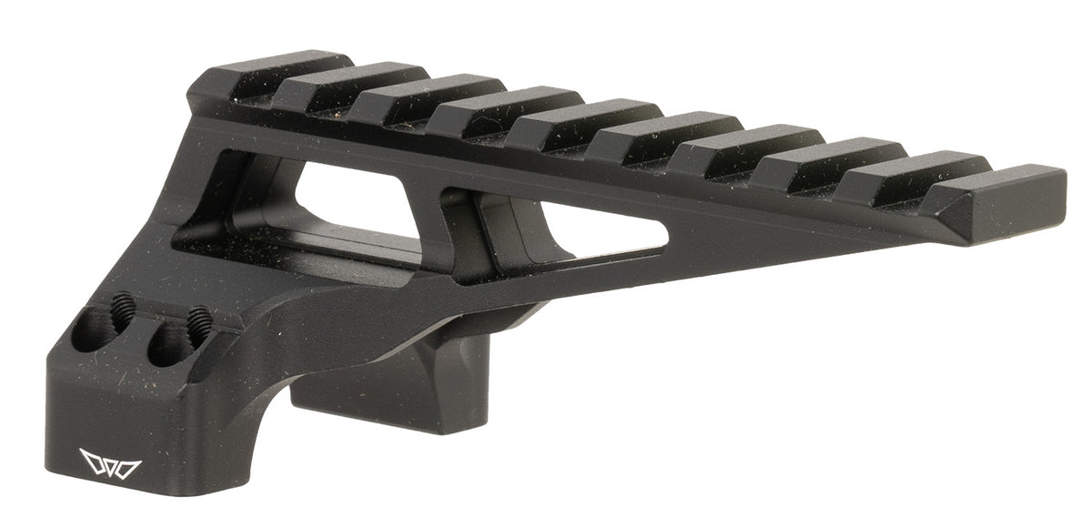Warne 7859M Diving Board Mount Black Aluminum 30mm Picatinny Rail for Skyline Scope Mount