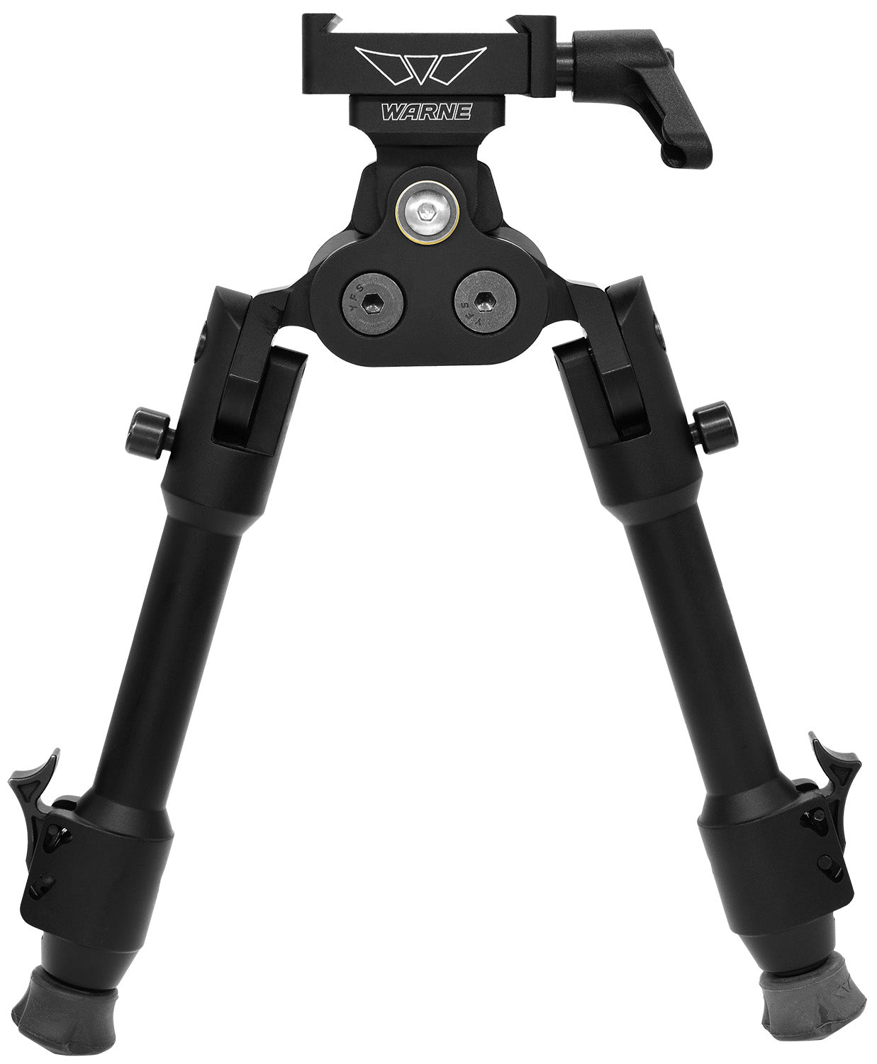 Warne 7924M Skyline Pro Bipod Black Anodized ARCA Interface Head Precision Legs