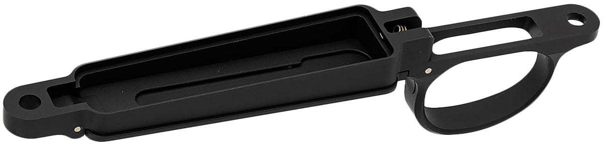 P2 IN-00173 Remington Clone Long Action BDL Bottom Metal Black Anodized Aluminum