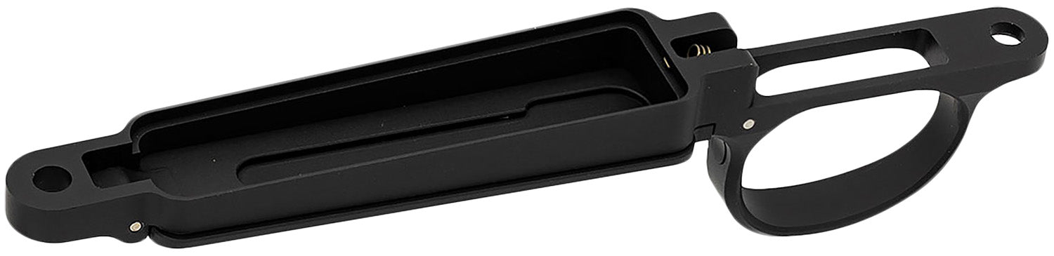 P2 IN-00173 Remington Clone Long Action BDL Bottom Metal Black Anodized Aluminum