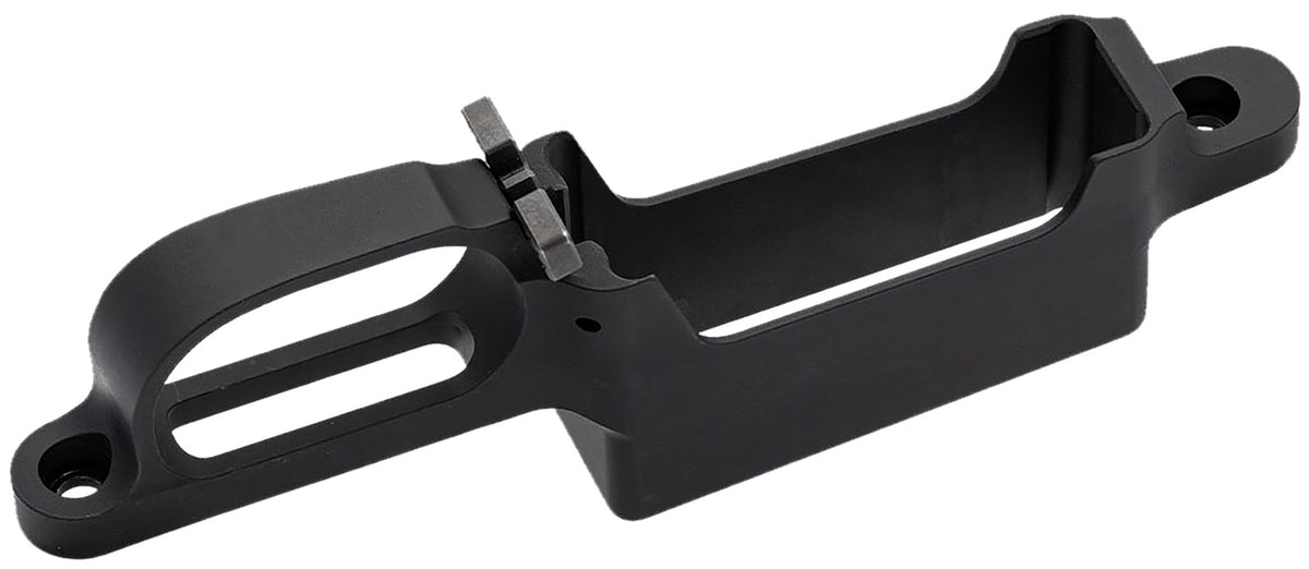P2 IN-00166 M5 Long Action Bottom Metal Black Anodized Aluminum