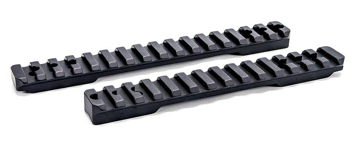 Pure Precision 20LASTBLKANO 20 MOA Picatinny Rail Black Anodized Long Action for Summit/SKLTN