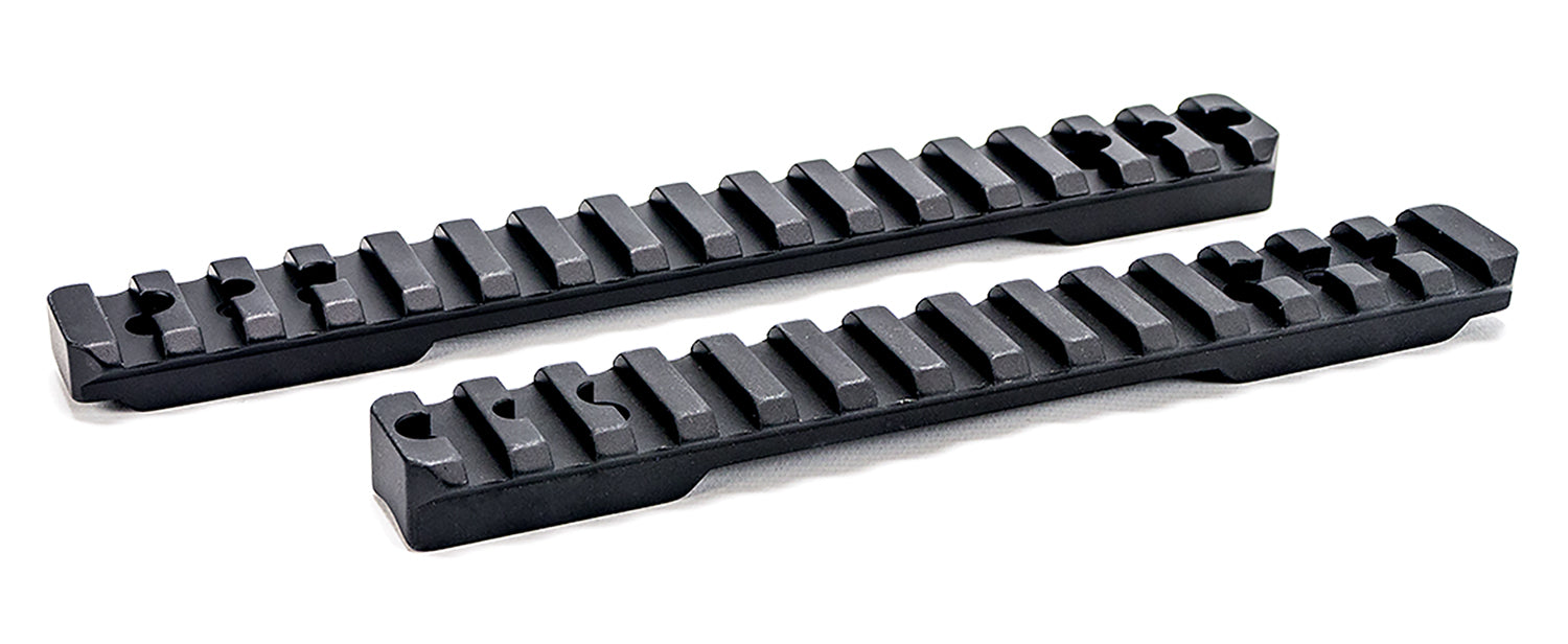 Pure Precision 20LASTBLKANO 20 MOA Picatinny Rail Black Anodized Long Action for Summit/SKLTN