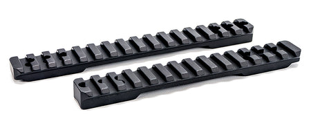 Pure Precision 20LASTBLKANO 20 MOA Picatinny Rail Black Anodized Long Action for Summit/SKLTN