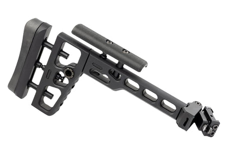 Samson 040614101 S.A.S Black Anodized Folding Picatinny Stock Adapter Push-Button Adjustable
