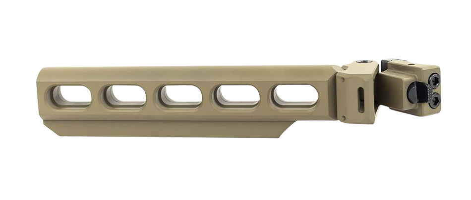Samson 040614332 B.R.E. Bufferless Receiver Extension Folding Picatinny Adapter Flat Dark Earth