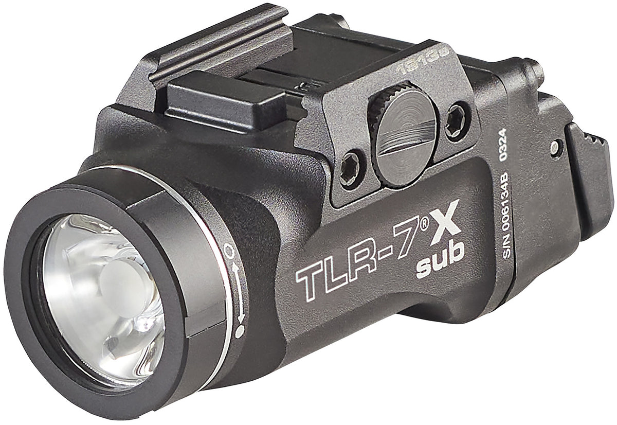 Streamlight 69407 TLR-7 X Sub USB Weapon Light Black 500 Lumens White LED S&W M&P M2.0 Subcompact/Beretta Px4