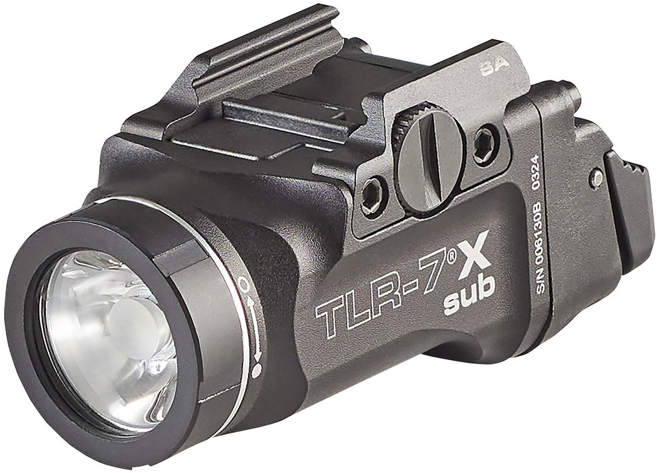 Streamlight 69408 TLR-7 X Sub USB Weapon Light Black 500 Lumens White LED Springfield Armory Hellcat