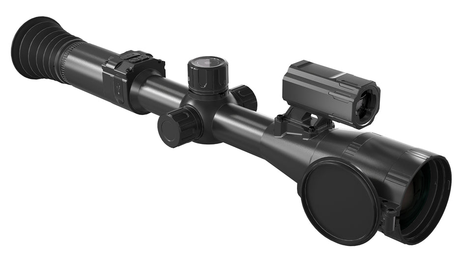 PARD PA4-50/LRF Pantera 480 LRF Thermal Rifle Scope Black 3.3x 50mm Multi Reticle 640x480 50Hz Laser Rangefinder