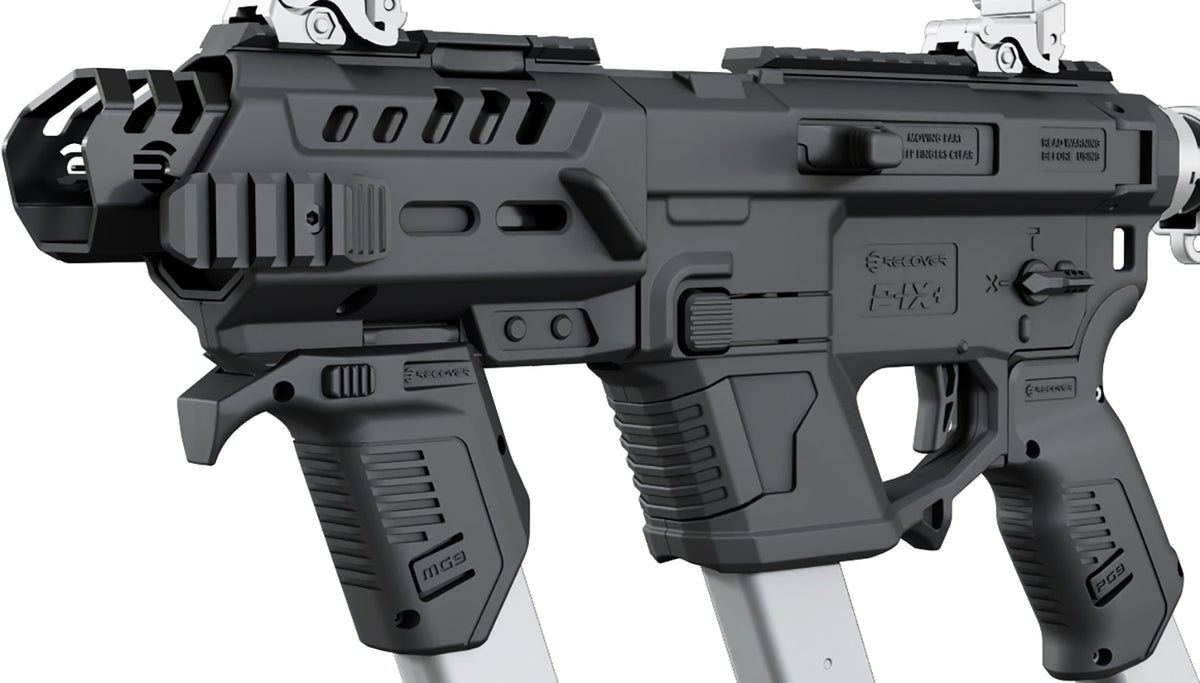 Recover Tactical PIXPMG01 P-IX+ MG PG9 SR20 Metal Front Guard Black