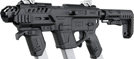 Recover Tactical PIXPMGST01 P-IX+ MG PG9 SR20 Metal Front Guard Black Stock