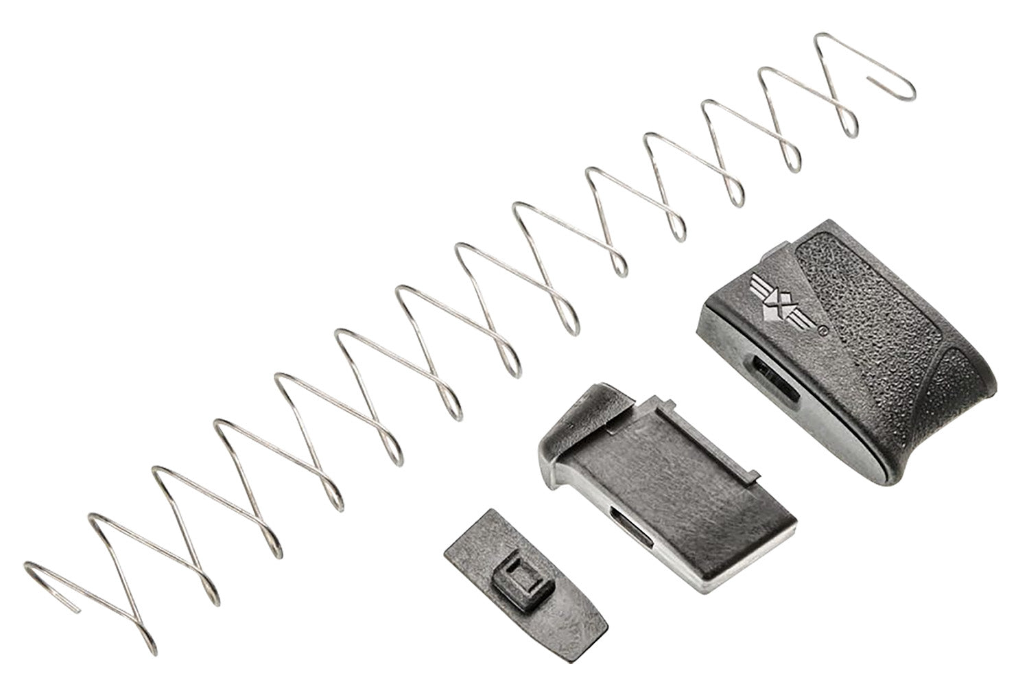 Xtech Tactical XTT125BLKSHIELDMTX MTX Magazine Extension for M&P Shield 9mm/.40 S&W Black