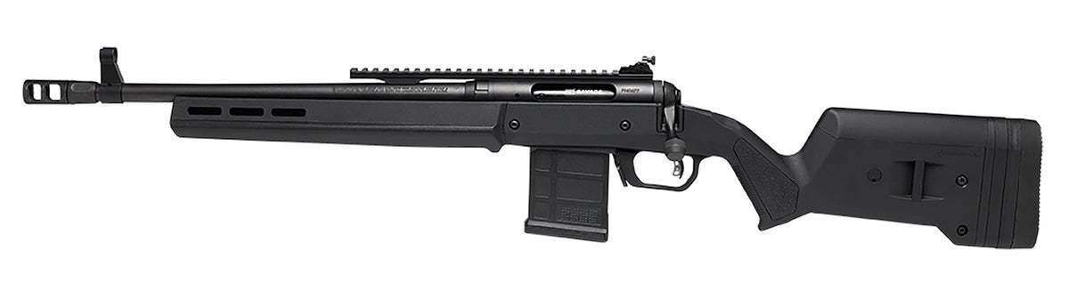 Savage Arms 58182 110 Scout Full Size 300 Blackout 10+1 16.50" Matte Black Threaded Barrel, Picatinny Rail Carbon Steel Receiver, Black Magpul Hunter Synthetic Stock Left Hand