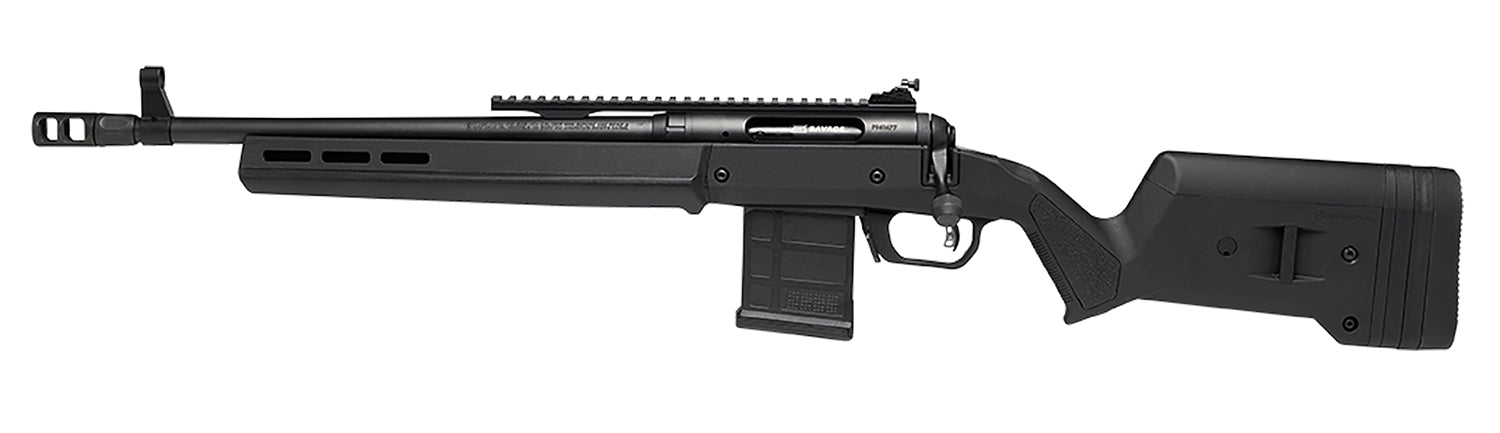 Savage Arms 58182 110 Scout Full Size 300 Blackout 10+1 16.50" Matte Black Threaded Barrel, Picatinny Rail Carbon Steel Receiver, Black Magpul Hunter Synthetic Stock Left Hand