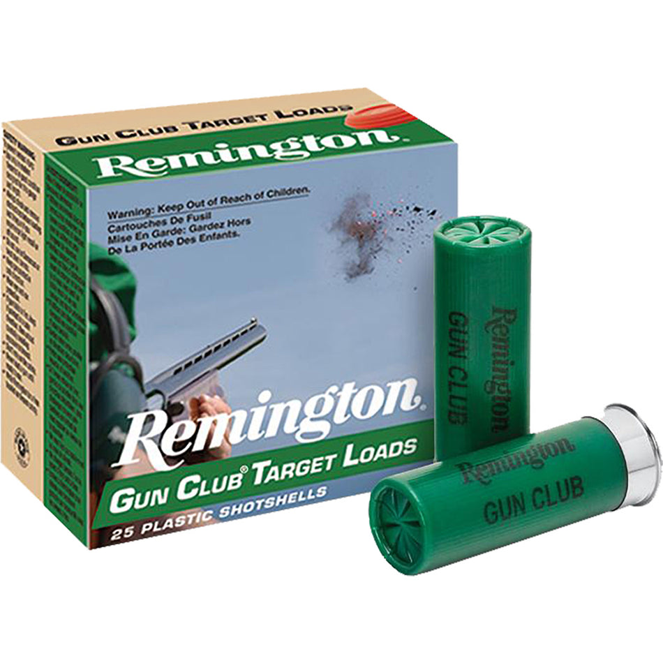 Remington Gun Club Target Loads 12 Gauge 2.75 in / 2.75 in #9 1-1/8 oz