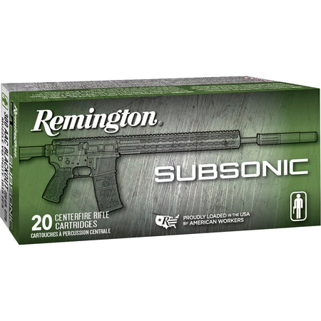 Remington 28430 Subsonic Open Tip Flat Base  220 Grain .300 AAC Blackout