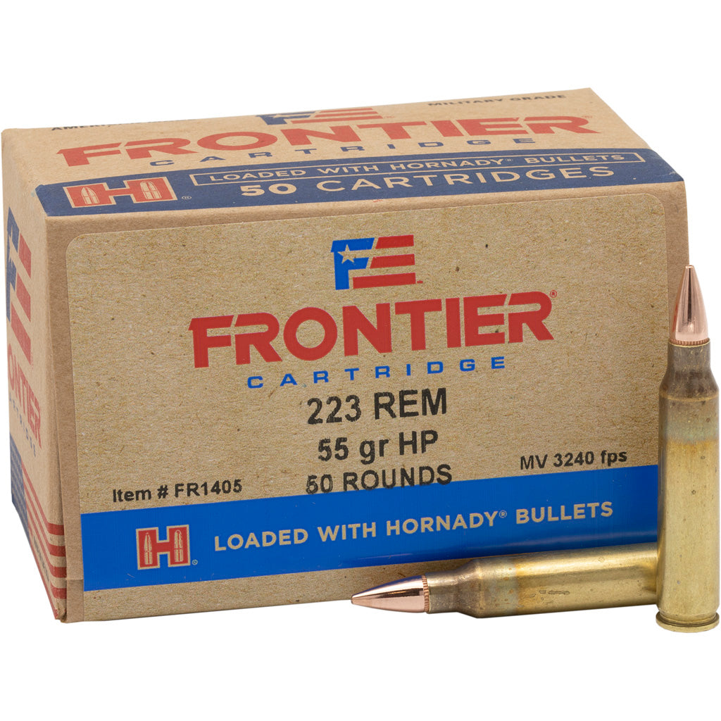 Frontier Cartridge Lake City Military Grade .223 Remington 55 gr BTHP ammo