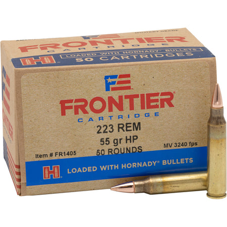 Frontier Cartridge Lake City Military Grade .223 Remington 55 gr BTHP ammo