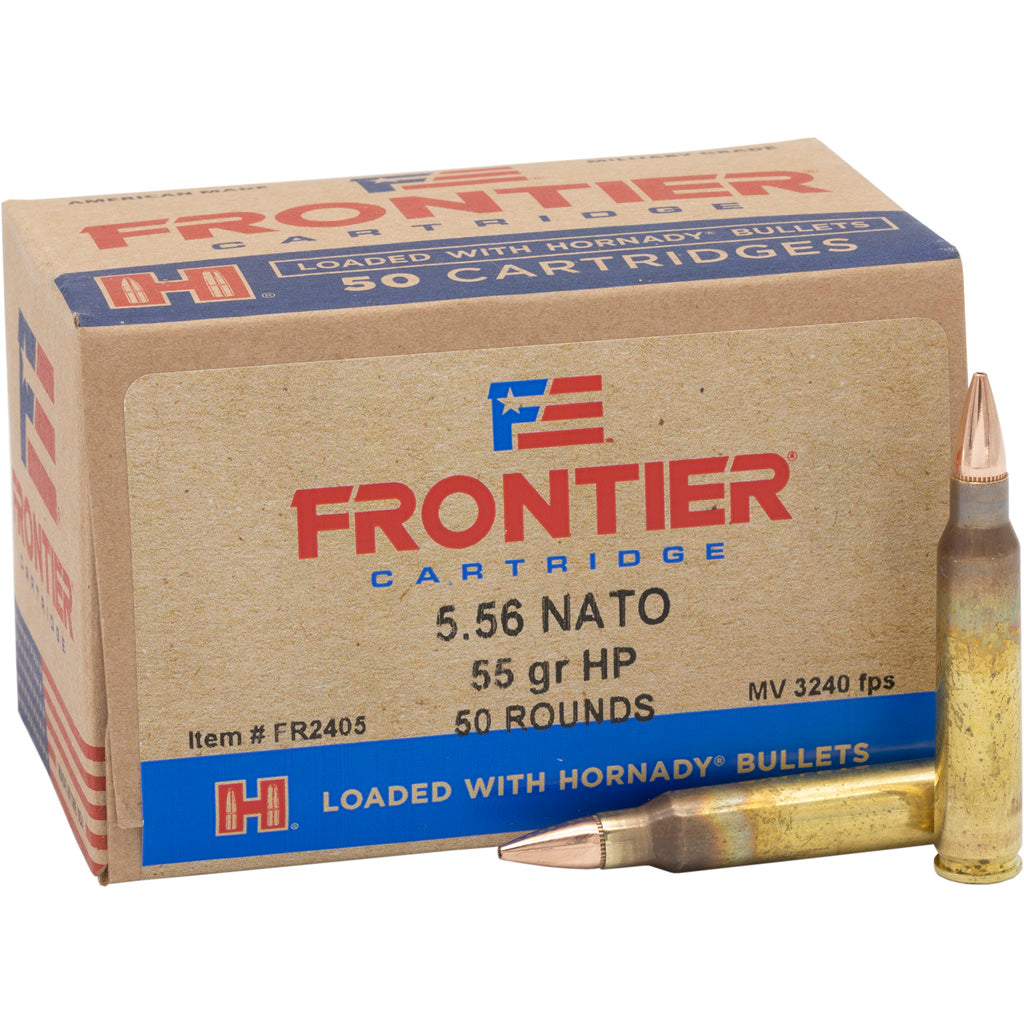 Frontier Cartridge Lake City Centerfire Rifle Match 5.56x45mm NATO 55 gr BTHP ammo