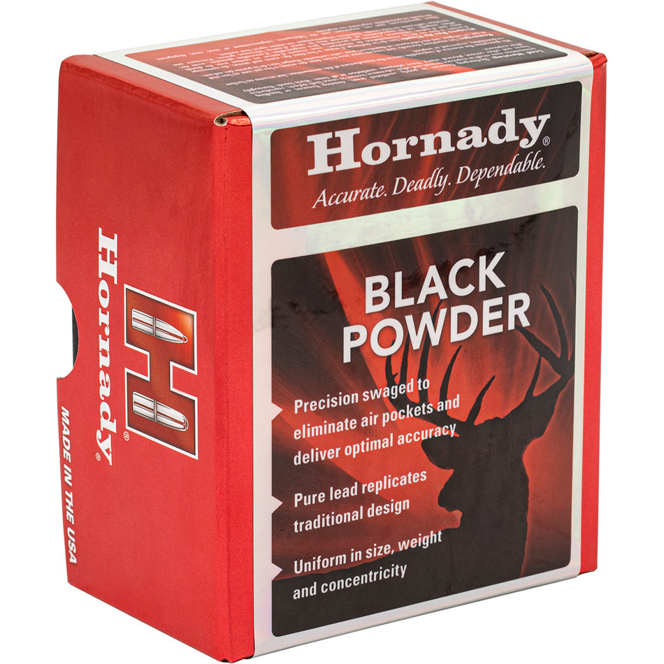 Hornady Lead Round Balls 45 Cal. .445 Muzzleloading Projectiles
