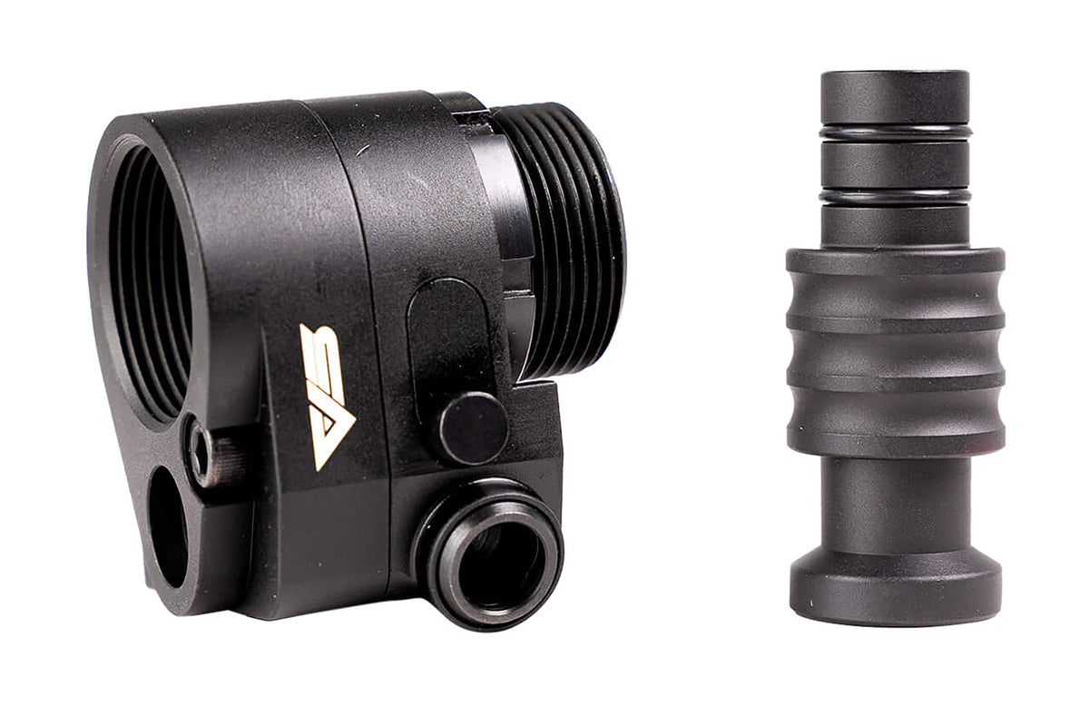 Sylvan Arms Gen4 AR Folding Stock Adapter, Left-Fold Black