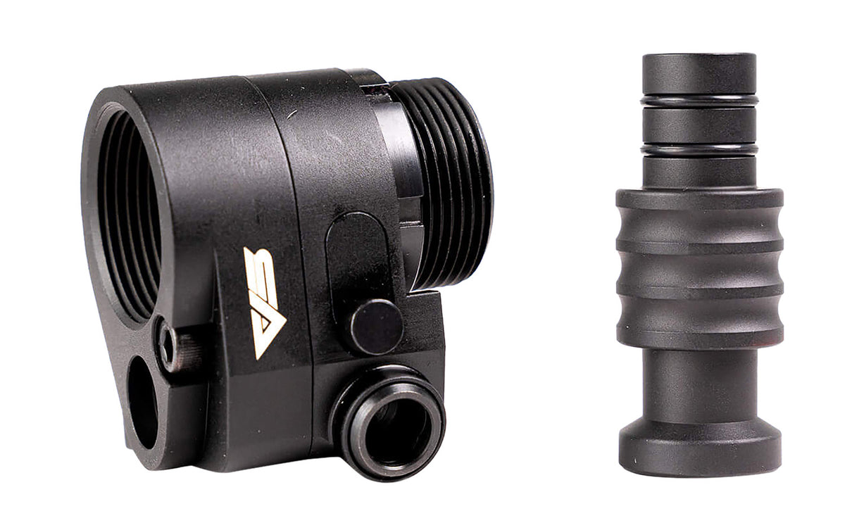 Sylvan Arms Gen4 AR Folding Stock Adapter, Right-Fold Black