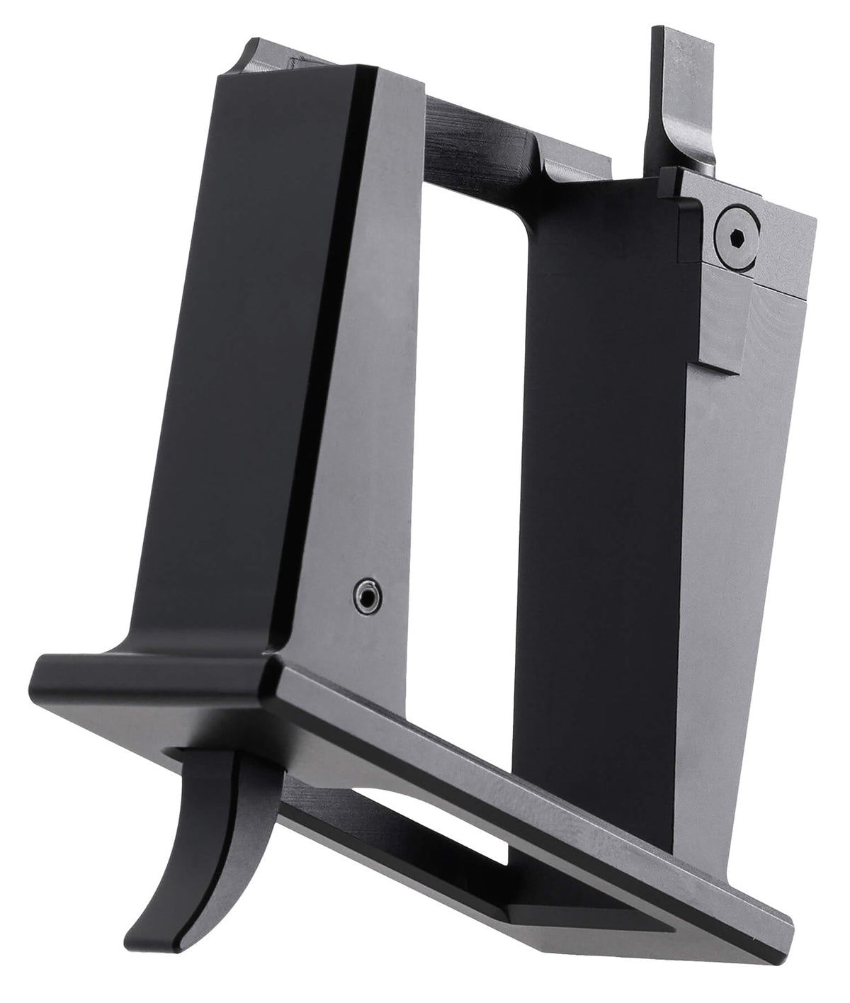 Sylvan Arms GCB100 9mm Glock Magwell Conversion Block for Mil-Spec Lowers Black Steel/Aluminum