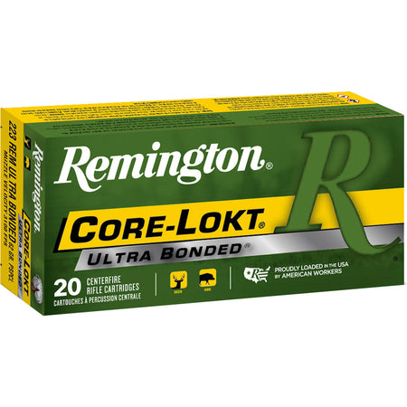Remington Core-Lokt .223 Remington 62 gr BHP ammo
