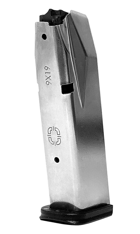 Shadow Systems SG9SX-00-56-15 CRX 15-Round 9mm Handgun Magazine Black Aluminum