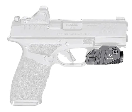 Viridian 9300048 CTL Custom Springfield Hellcat Pro Weapon Light Black Anodized 525 Lumens White LED