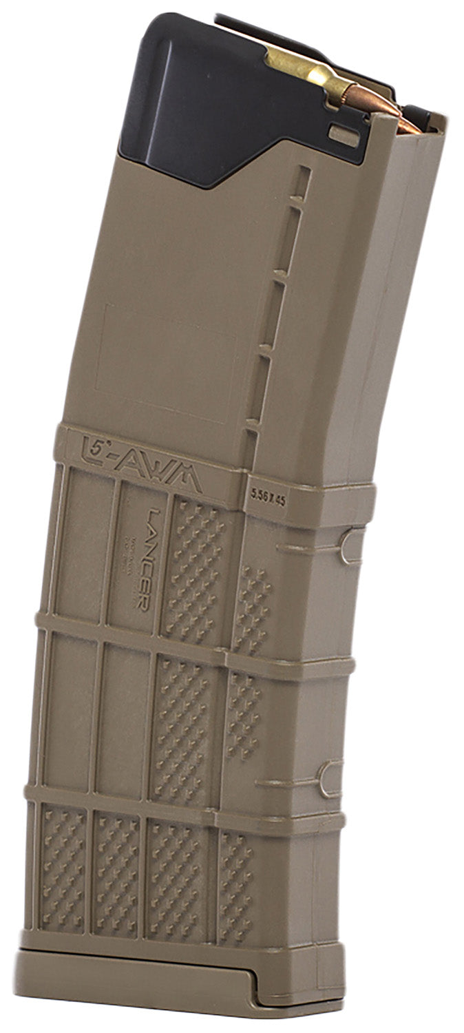 Lancer L5AWM Gen 2 30rd 5.56 Flat Dark Earth Rifle Magazine