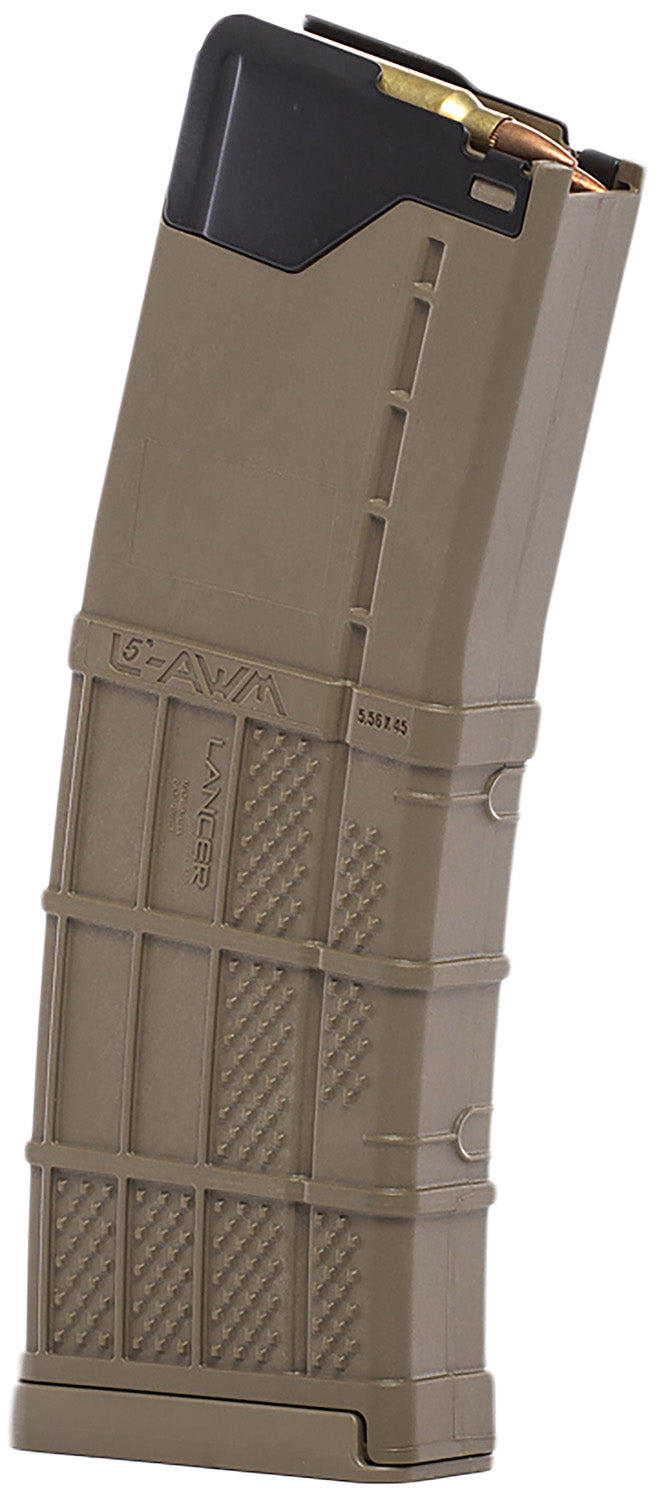 Lancer L5AWM Gen 2 10rd 5.56 Flat Dark Earth Rifle Magazine