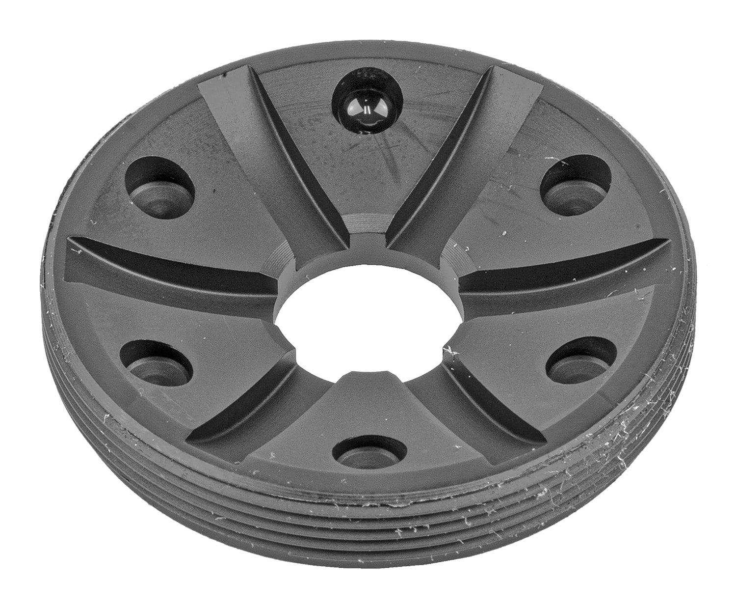 SilencerCo AC4739 Charlie Front Cap 9mm Nitride Black Suppressor Component