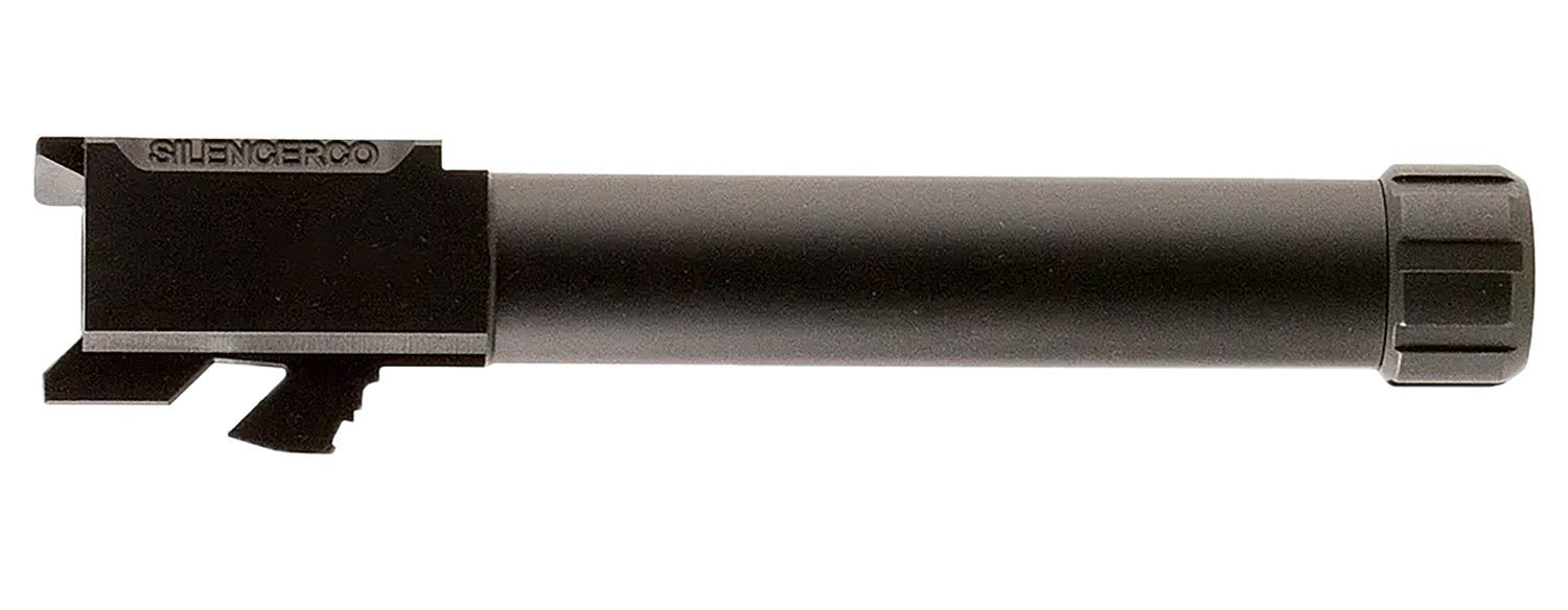 SilencerCo AC5335 Threaded Barrel 9mm 1/2"x28 416R Stainless Steel Black Nitride