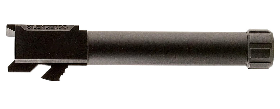 SilencerCo AC5335 Threaded Barrel 9mm 1/2"x28 416R Stainless Steel Black Nitride
