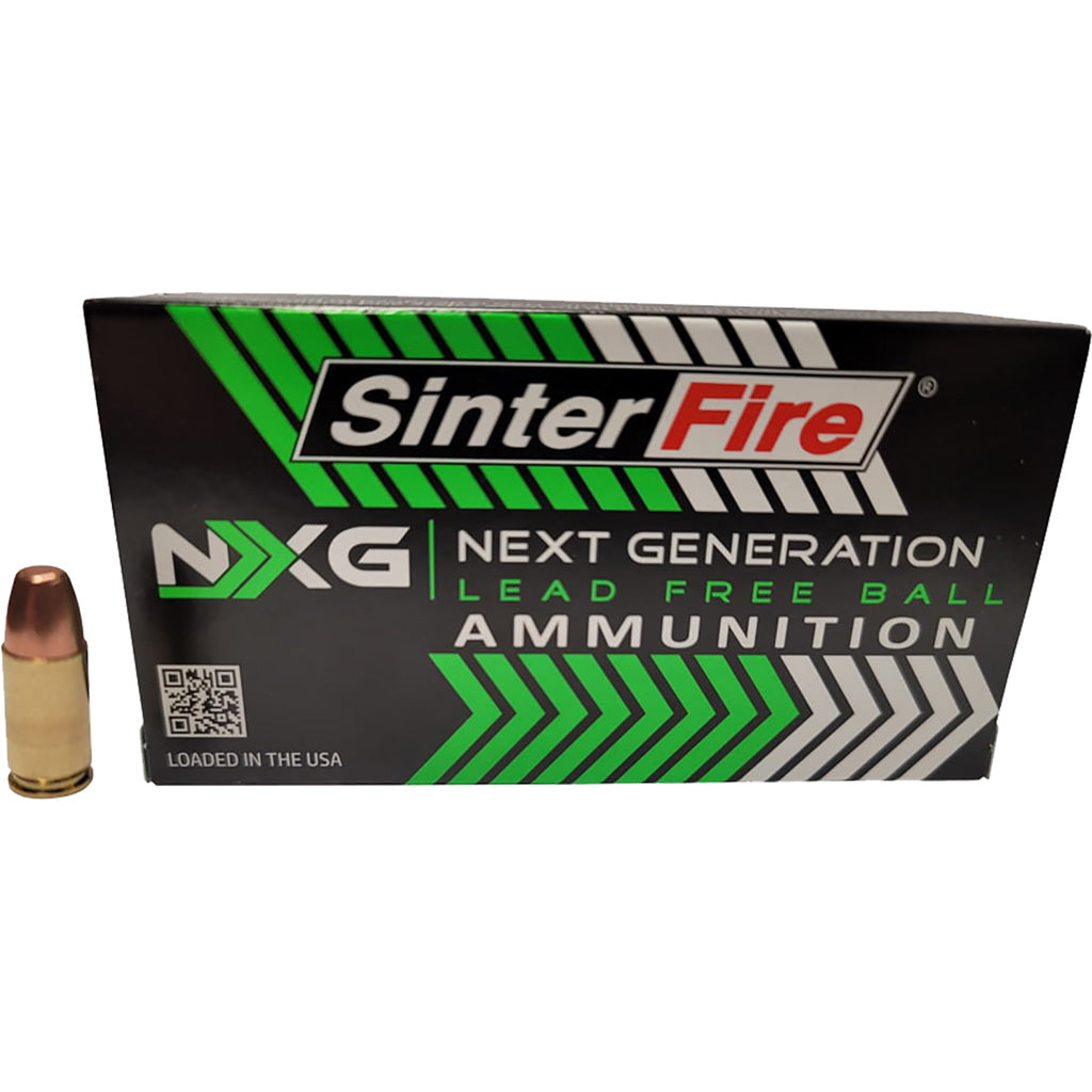 SinterFire SF9100NXG(50) Next Generation (NXG) Lead Free Ball  100 Grain 9mm Luger/Parabellum