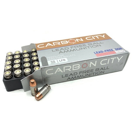 SinterFire Carbon City 9mm Luger / Parabellum 100 gr Solid ammo