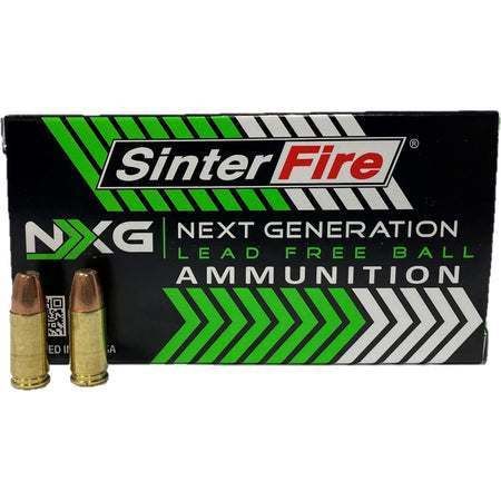 SinterFire AX38075LFB Carbon City Lead-Free Ball  75 Grain .380 ACP/Auto