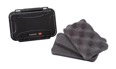 Nanuk 225 Broadhead Holder Black ABS Case with Precision-Cut Foam Insert