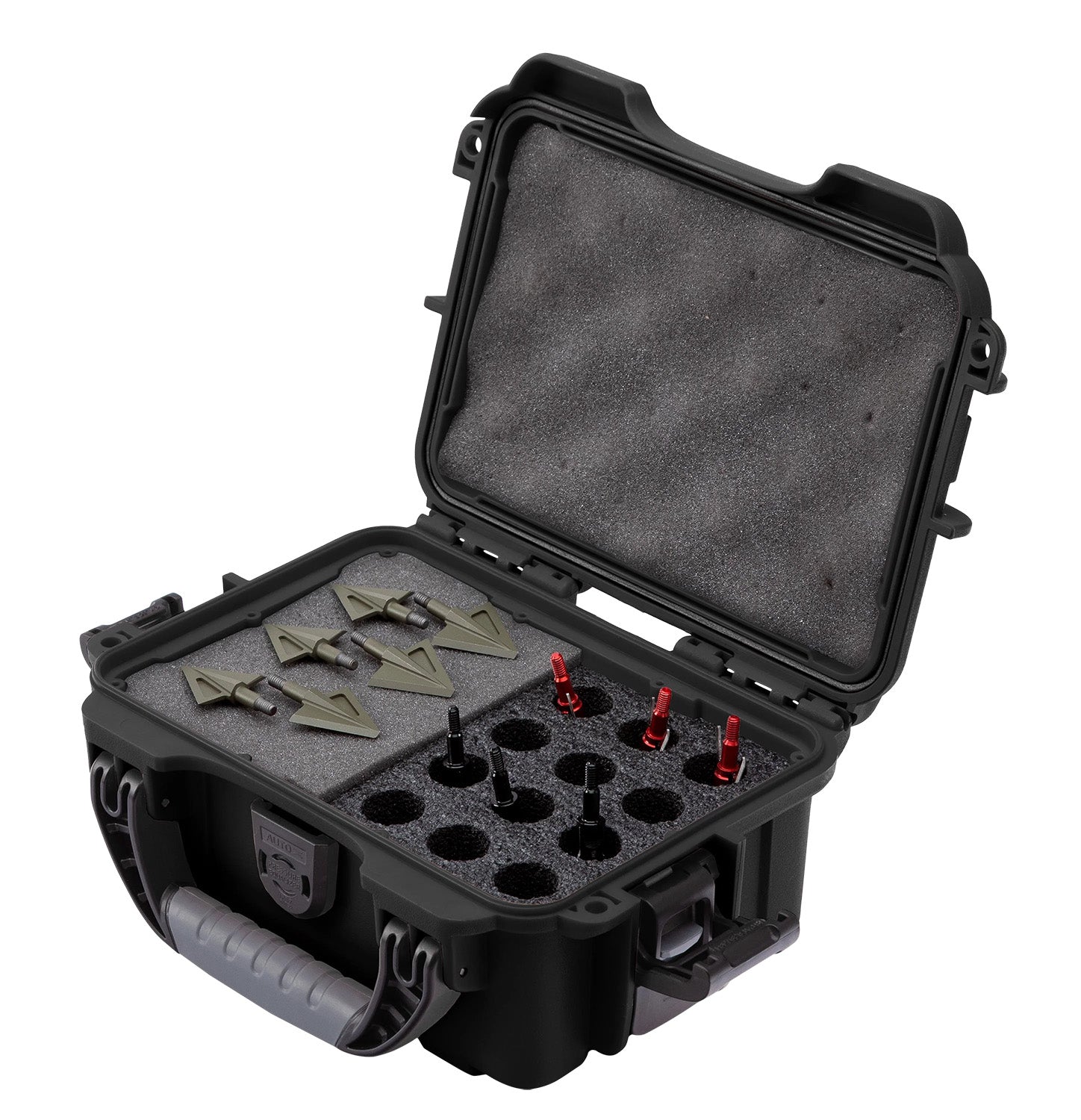 Nanuk 903 Broadhead Holder Black NK-7 Resin Waterproof Hard Case with PowerClaw Latches