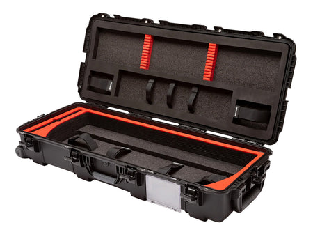 Nanuk 991 Bow Case Black NK-7 Resin Heavy-Duty Protective Case for Bows and Archery Equipment