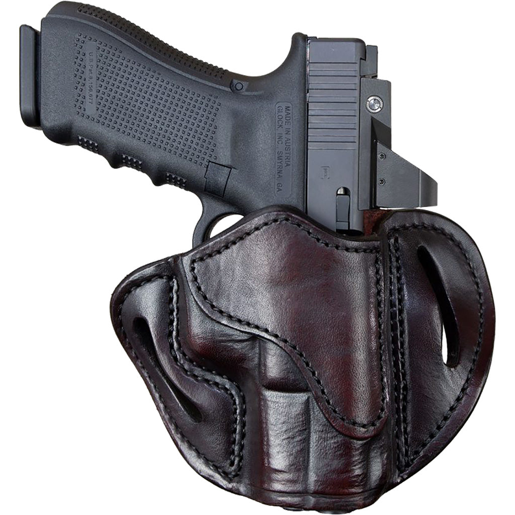 1791 Gunleather Optic Ready OWB Belt Holster Size 2.1 Signature Brown Right Hand