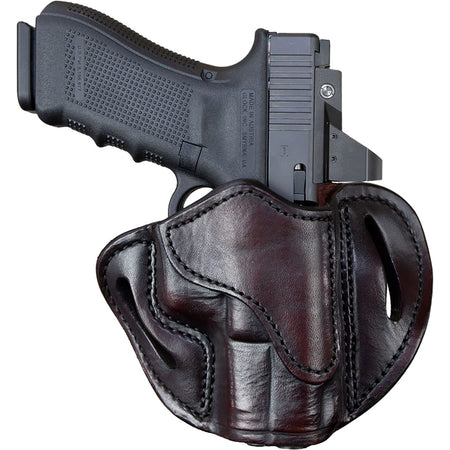 1791 Gunleather Optic Ready OWB Belt Holster Size 2.1 Signature Brown Right Hand