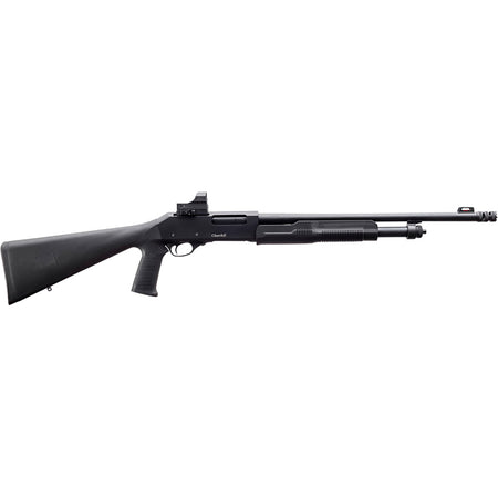 Akkar Churchill Pump Shotgun 20 ga. 18.5 in. Black with Red Dot Sight
