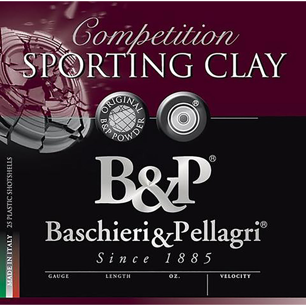 Baschieri and Pellagri Competition Sporting Clay 12 Gauge 2.75 in / 2.75 in #8 1 oz
